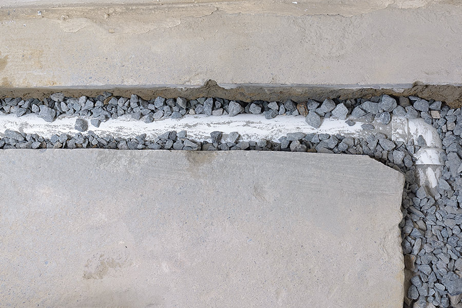 french-drain-installation-at-house-basement-sand-springs-ok